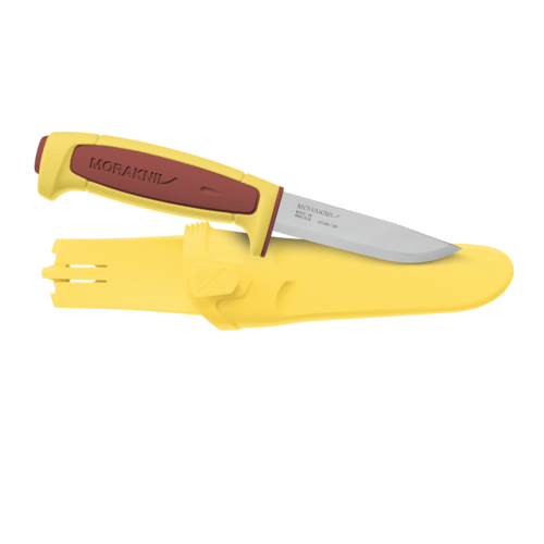 Nóż Morakniv® Basic 546 Limited Edition 2023 (S) - Dala Red / Żółty