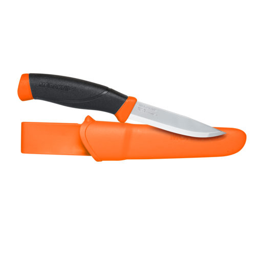 Nóż Morakniv® Companion F Orange - Stainless Steel - Pomarańczowy