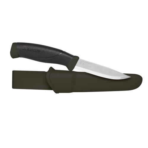 Nóż Morakniv® Companion MG (C) - Carbon Steel - Olive Green