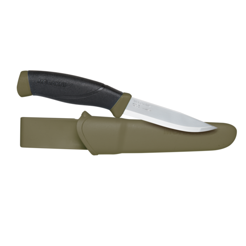 Nóż Morakniv® Companion MG (S) - Stainless Steel - Olive Green