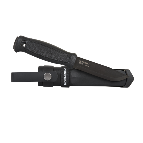 Nóż Morakniv® Garberg Black C Multi-Mount - Carbon Steel - Czarny