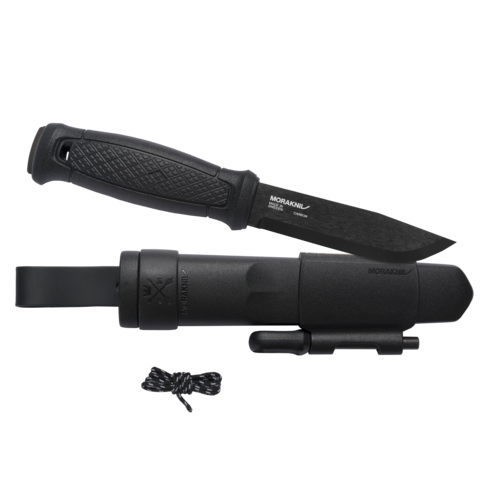 Nóż Morakniv® Garberg BlackBlade™ with Survival Kit (C) - Czarny