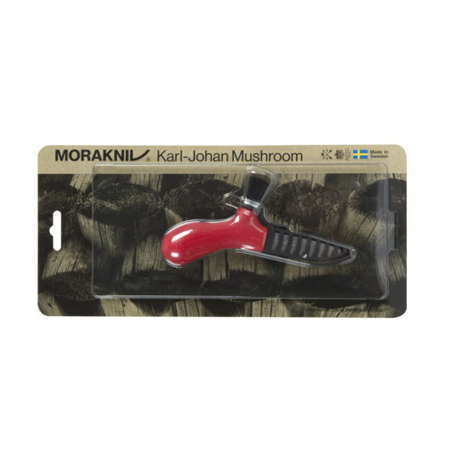 Nóż Morakniv® Karl-Johan Mushroom Knife - Czerwony