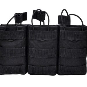 Ładownica na magazynki potrójna czarna