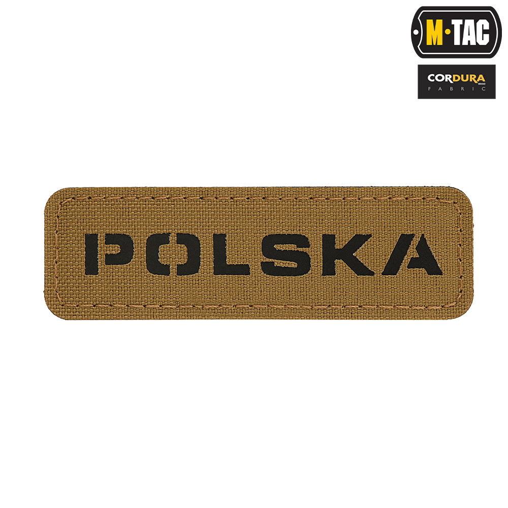 M-Tac naszywka Polska 25x80 Laser Cut