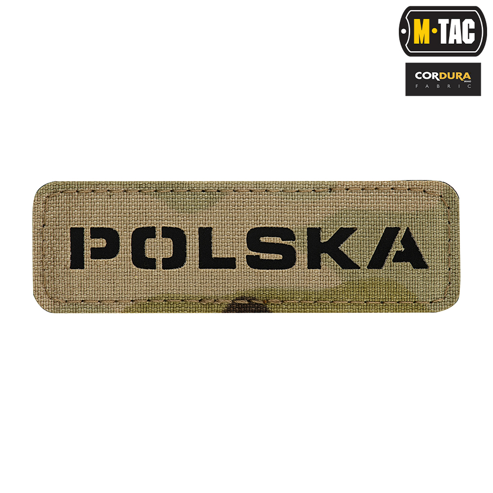 M-Tac naszywka Polska 25x80 Laser Cut