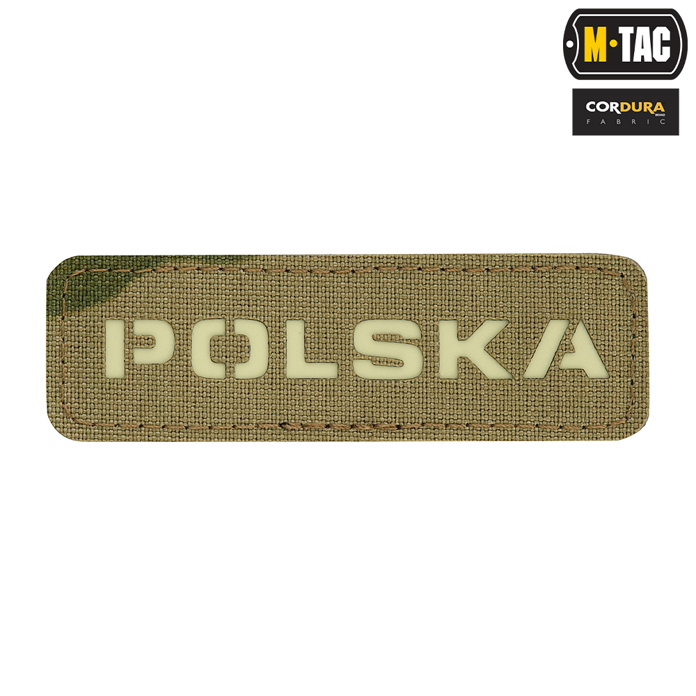 M-Tac naszywka Polska 25x80 Laser Cut