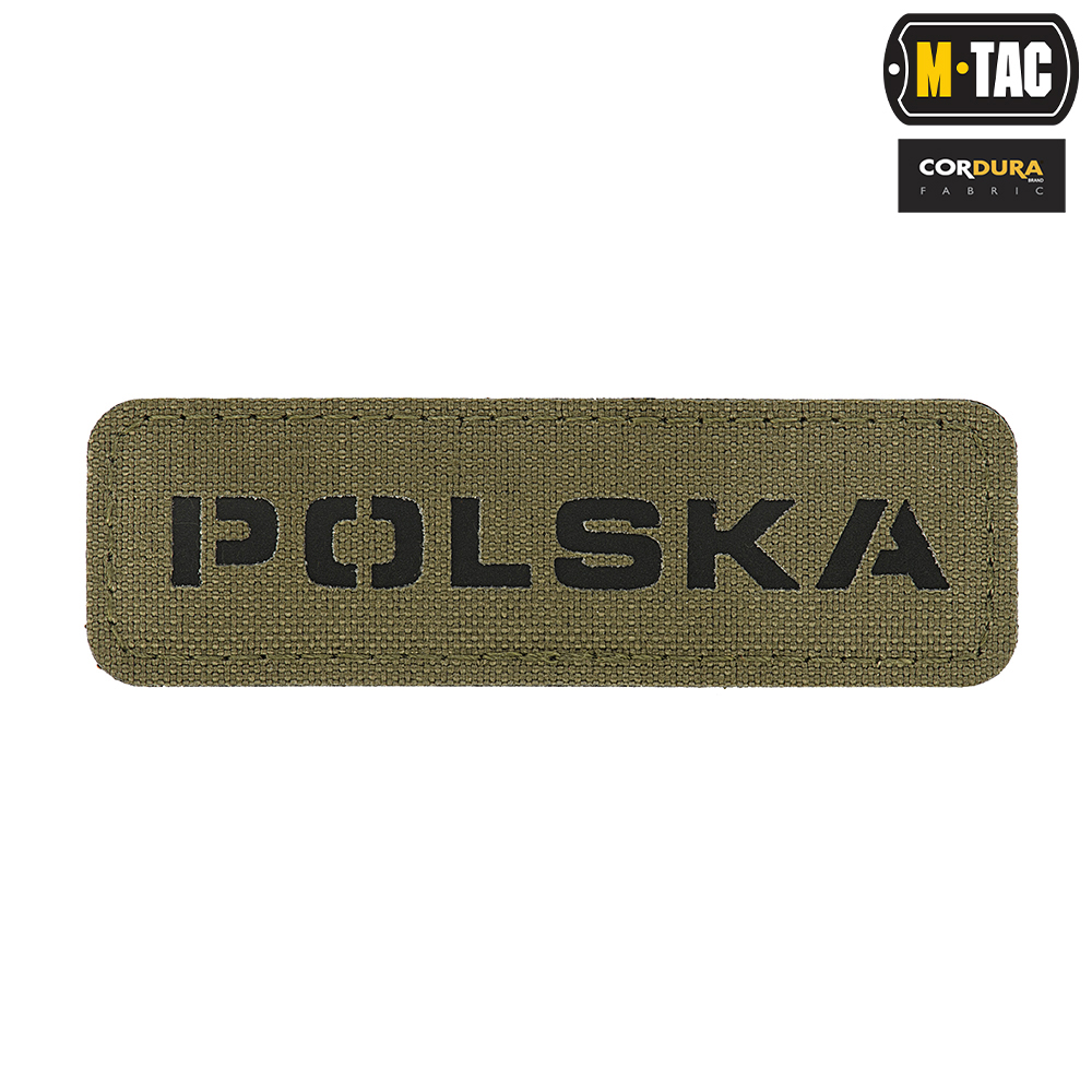 M-Tac naszywka Polska 25x80 Laser Cut