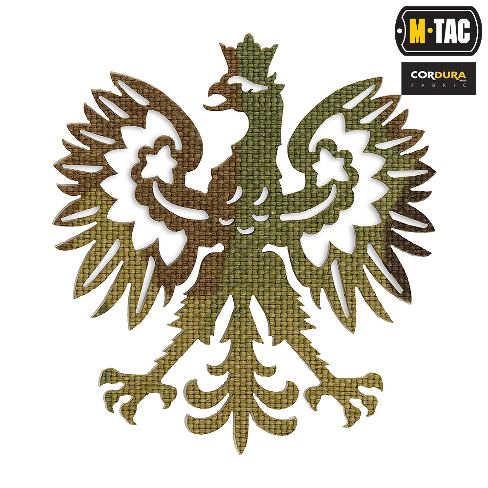 M-Tac naszywka Polski orzeł (przechodzi na wylot) Laser Cut