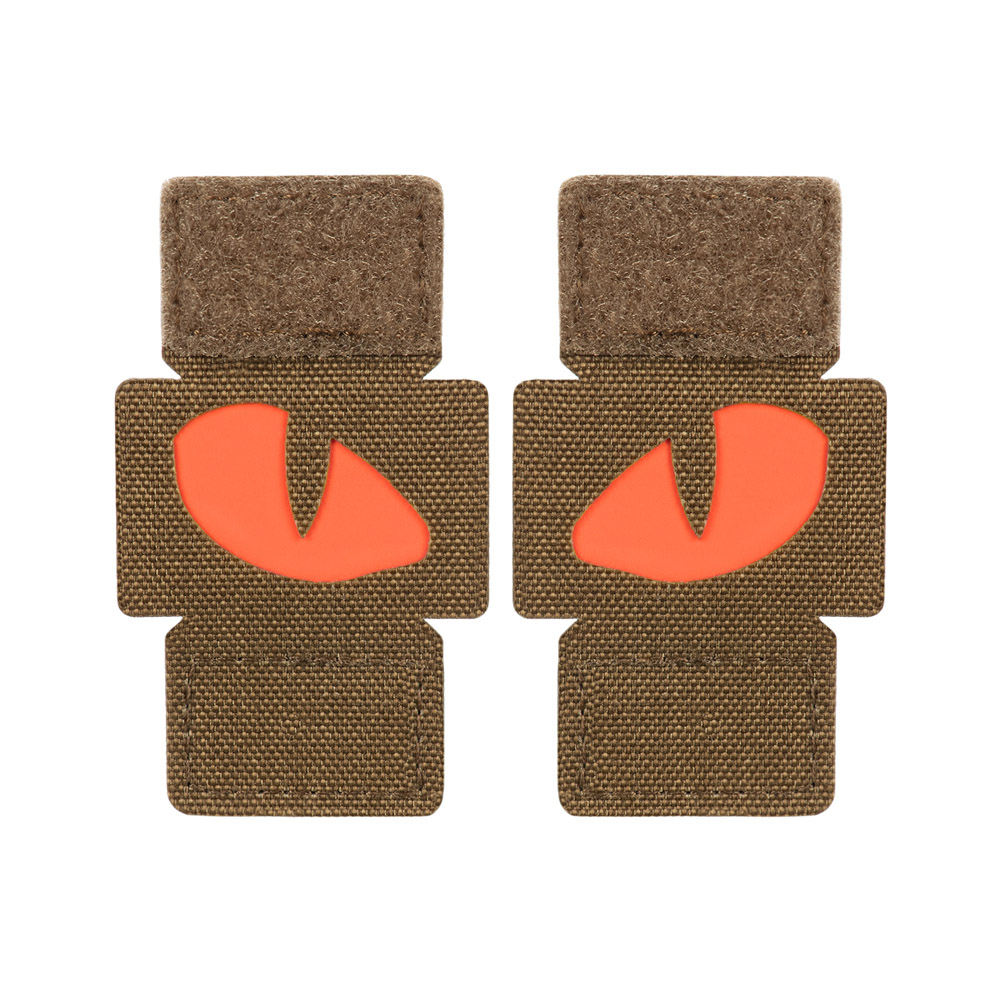 M-Tac naszywka Tiger Eyes Laser Cut (para)