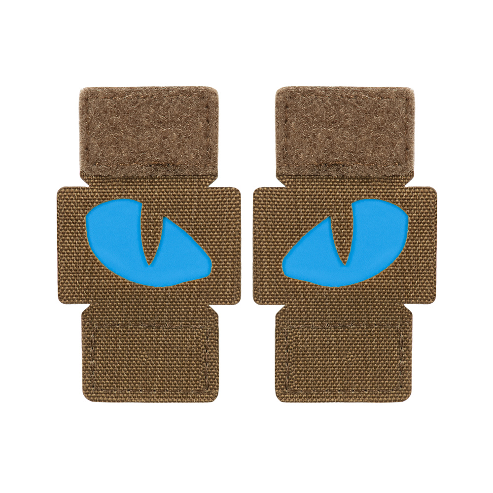 M-Tac naszywka Tiger Eyes Laser Cut (para)