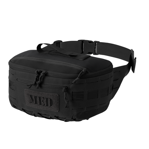 LYSANDER MED Waist Bag - Czarny