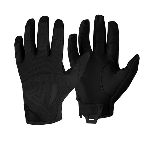 Direct Action Hard Gloves® - Leather - Black S/Regular