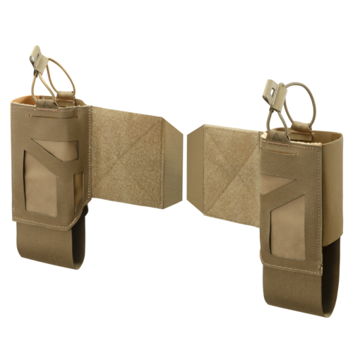 Skeletonized Comms Wings Set® - Coyote Brown