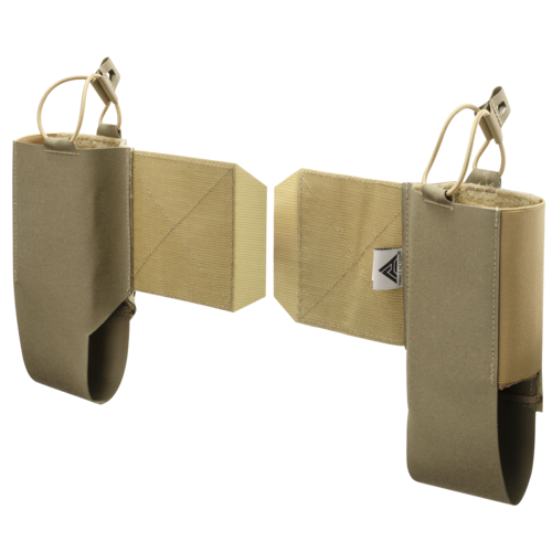 Skeletonized Comms Wings Set® - Czarny